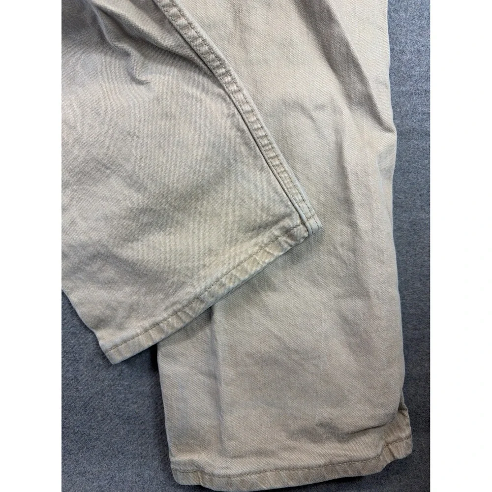 Levi's 505 Regular Fit Jeans Mens‎ 36x34 Tan Khaki Straight Leg Denim Pants